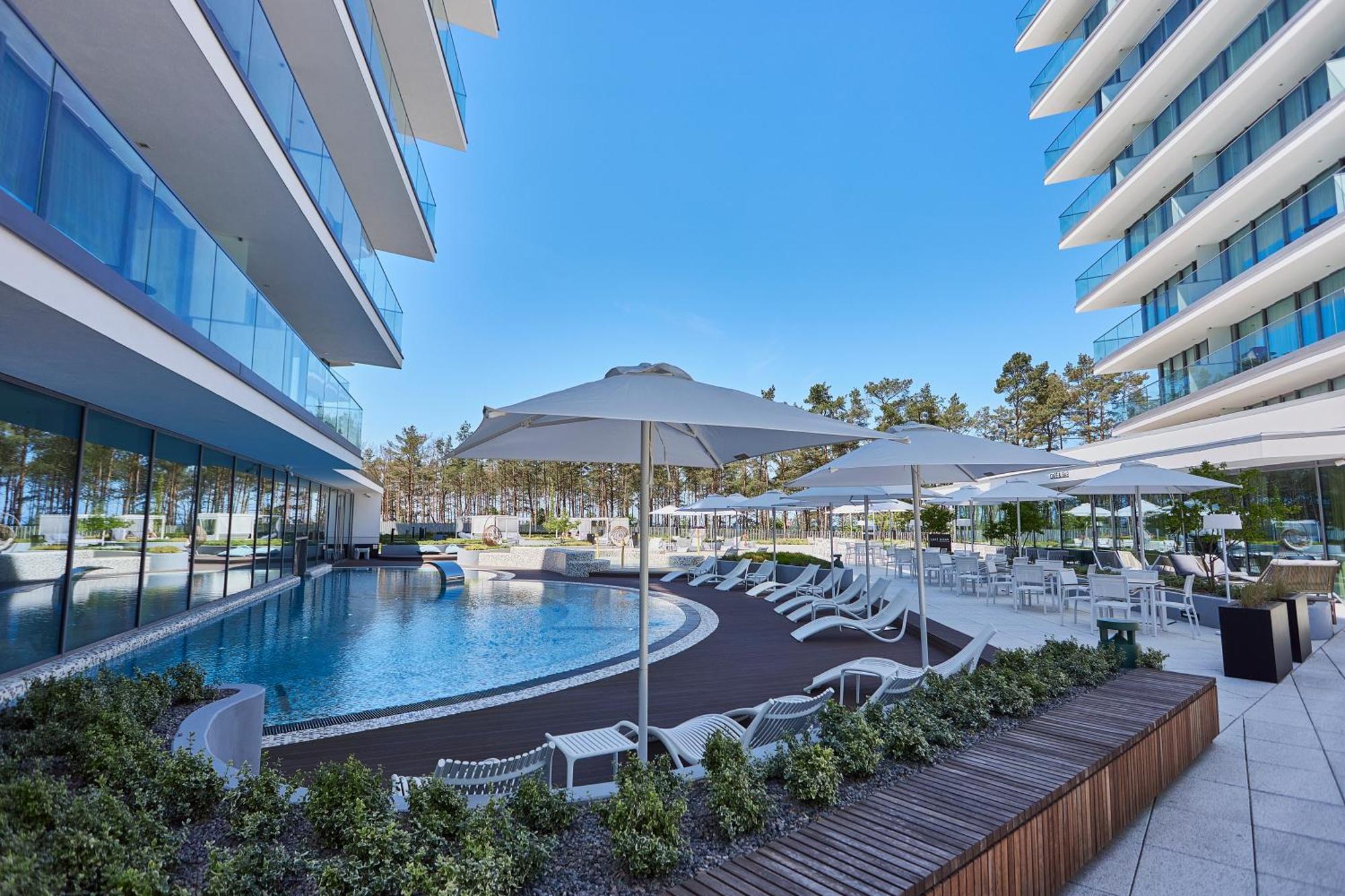 Wave - Sea View Resort&Spa A648 Misdroy Exterior foto